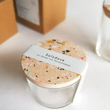 objet vague - Terrazzo Salzdose • Koralle - Dose - ROSA ECK Concept Store