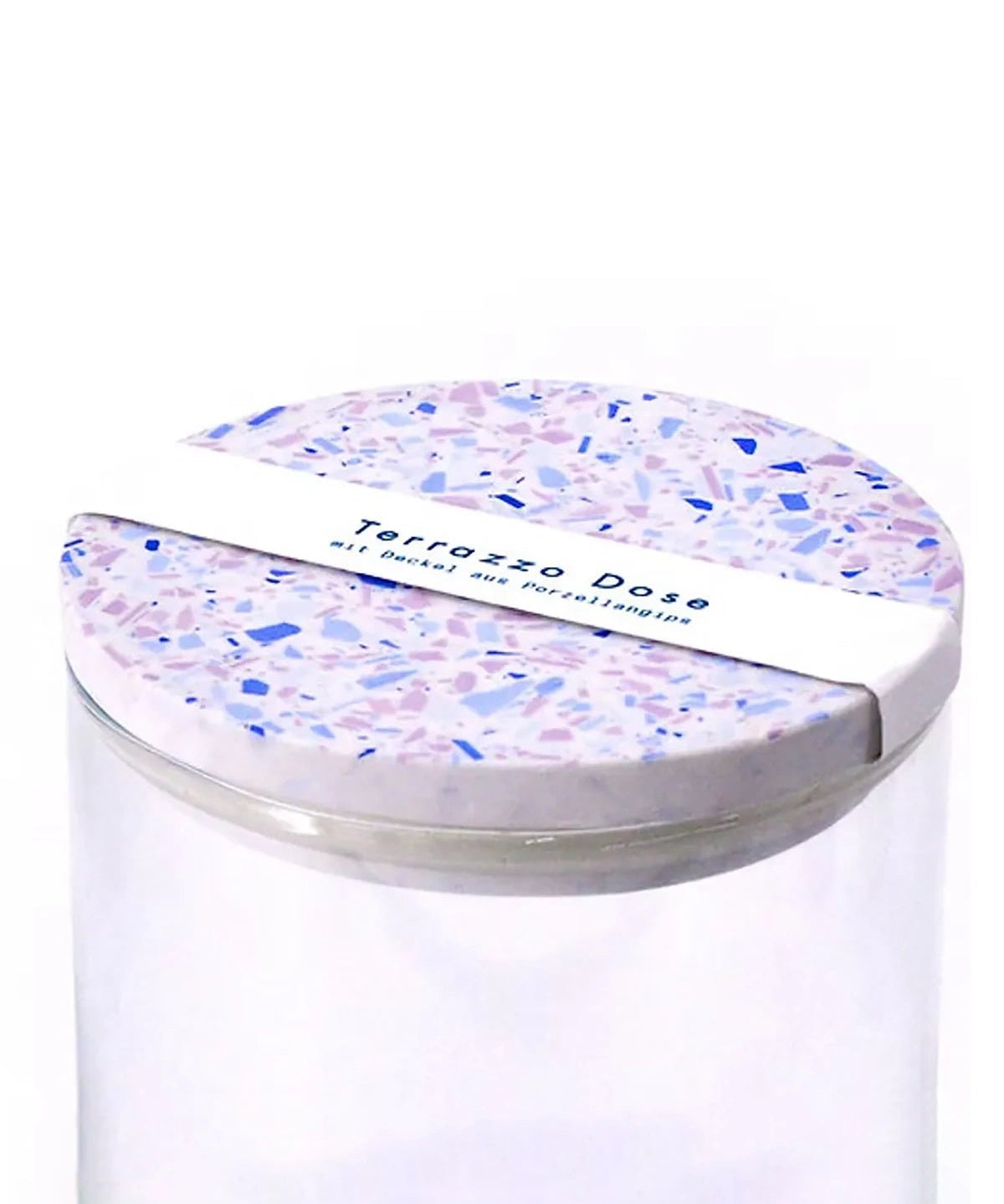 objet vague - Terrazzo Vorratsdose (700 ml) • Flieder - ROSA ECK