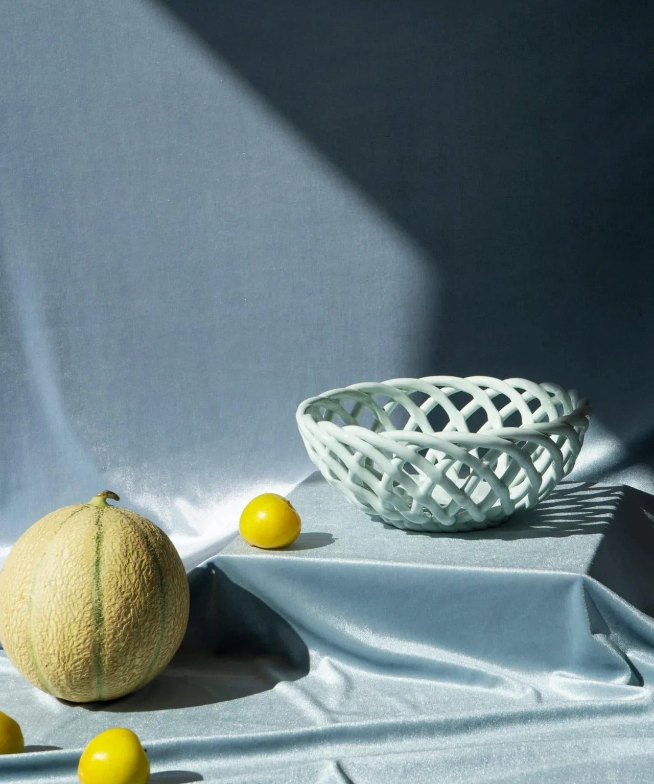 Octaevo - SICILIA Obstkorb (⌀ 25 cm) Light Mint - ROSA ECK Concept Store