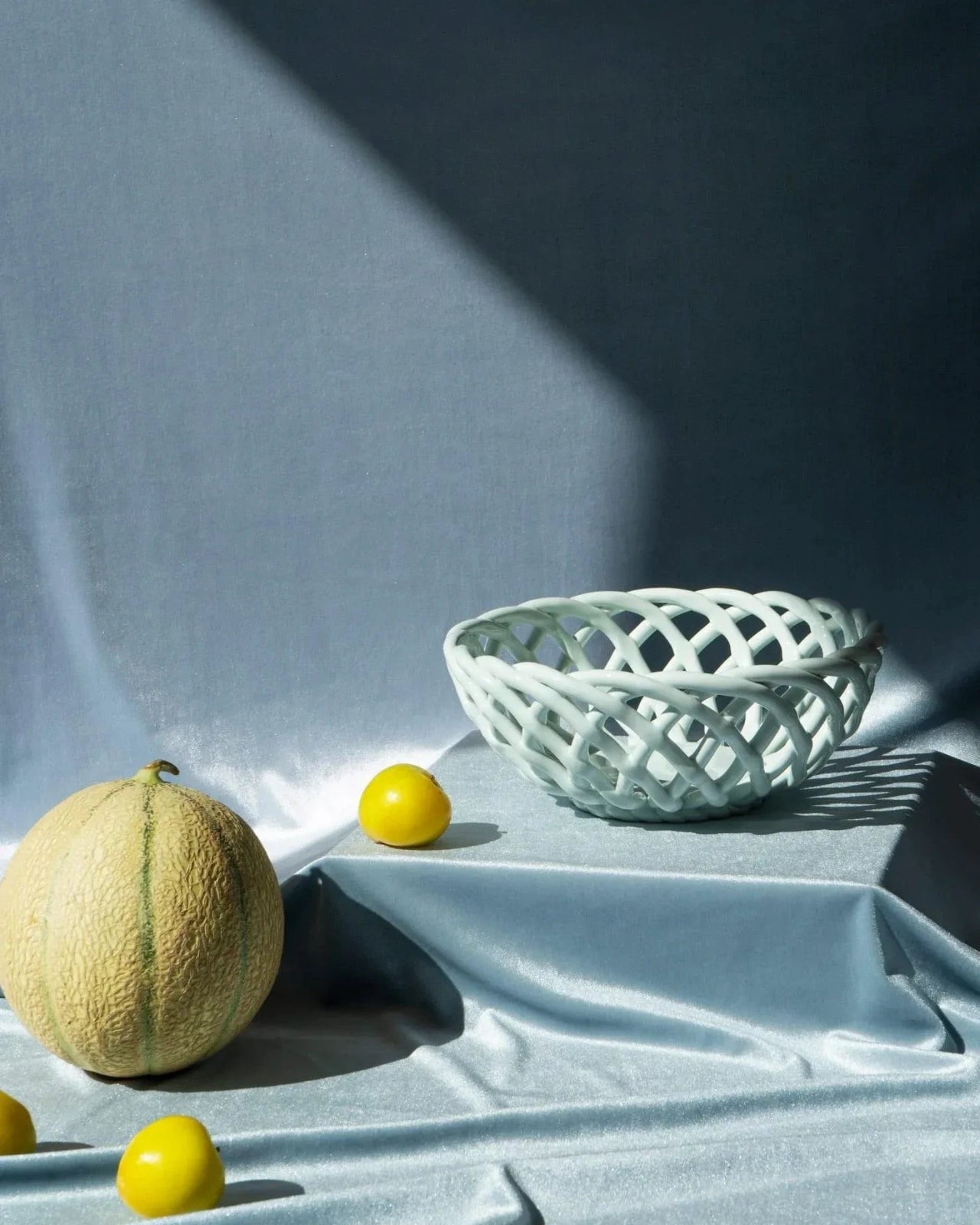 Octaevo - SICILIA Obstkorb (⌀ 25 cm) Light Mint - ROSA ECK Concept Store