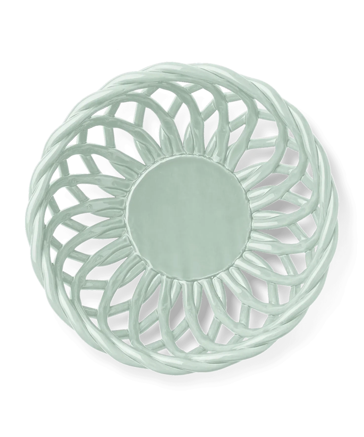 Octaevo - SICILIA Obstkorb (⌀ 25 cm) Light Mint - ROSA ECK Concept Store