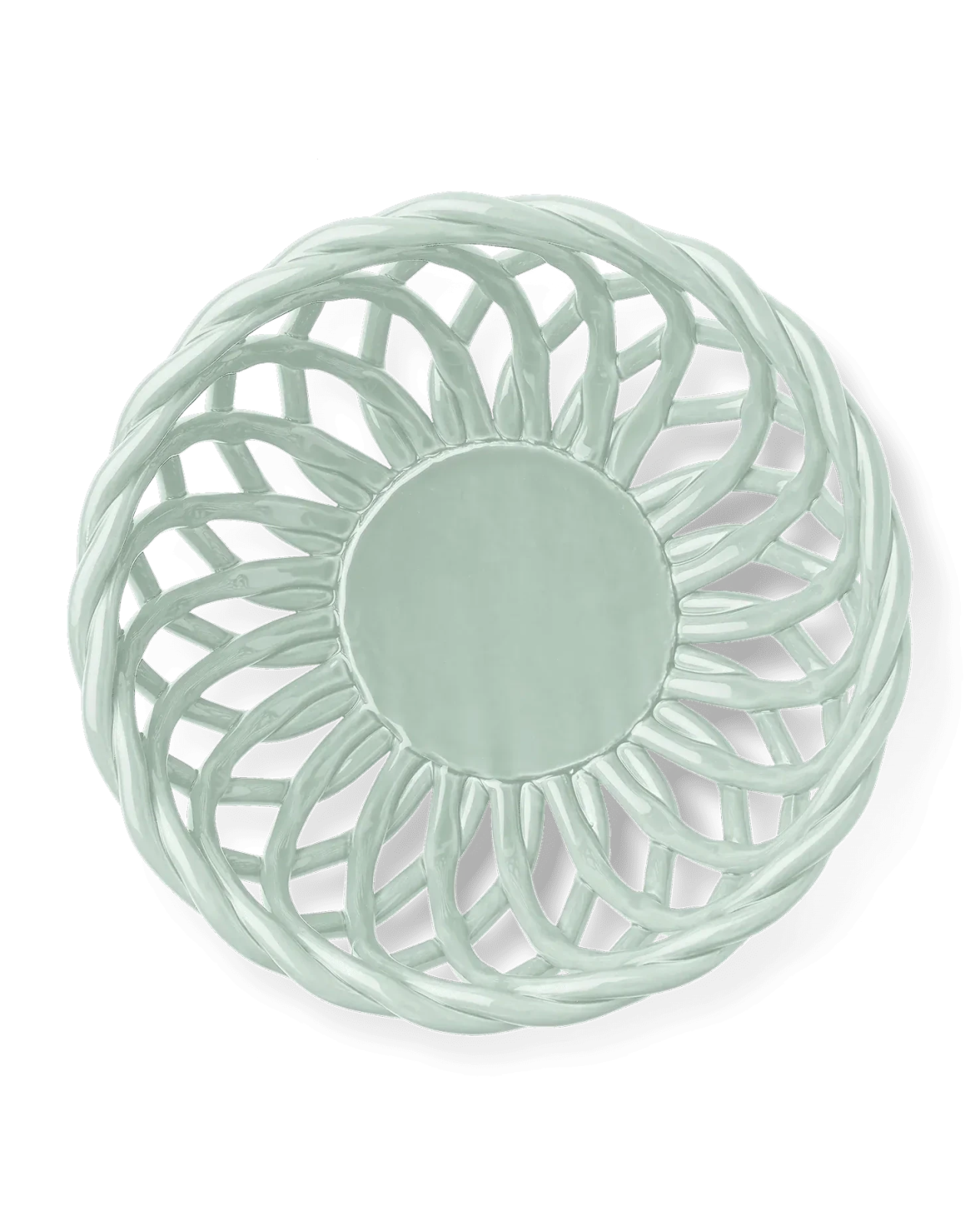 Octaevo - SICILIA Obstkorb (⌀ 25 cm) Light Mint - ROSA ECK Concept Store