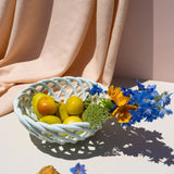 Octaevo - SICILIA Obstkorb (⌀ 25 cm) Light Mint - ROSA ECK Concept Store