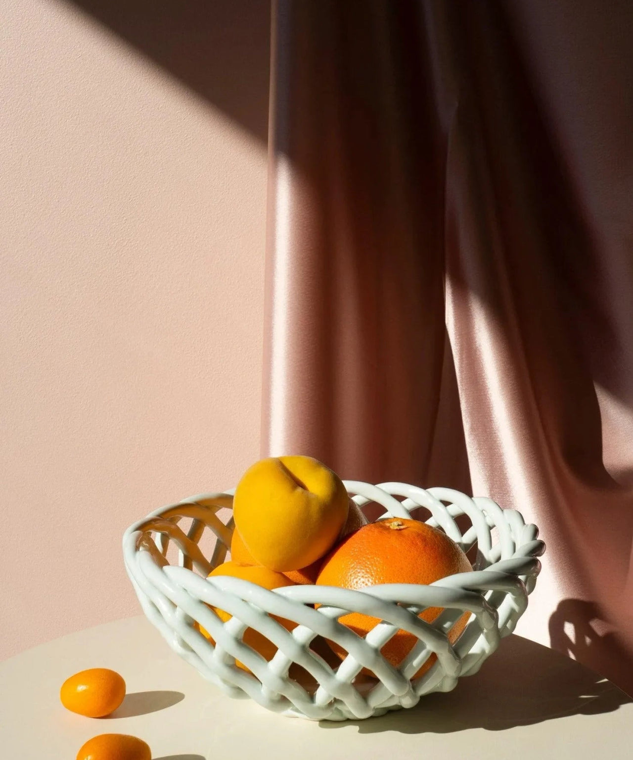 Octaevo - SICILIA Obstkorb (⌀ 25 cm) Light Mint - ROSA ECK Concept Store