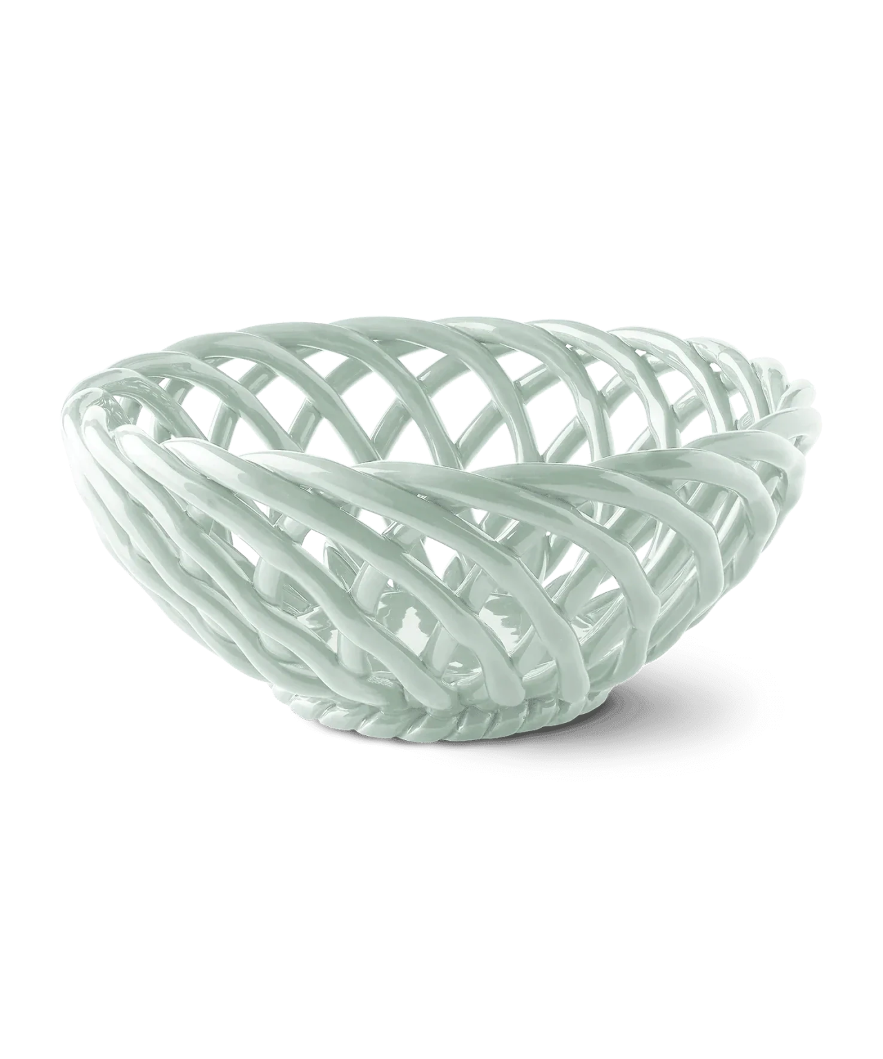 Octaevo - SICILIA Obstkorb (⌀ 25 cm) Light Mint - ROSA ECK Concept Store
