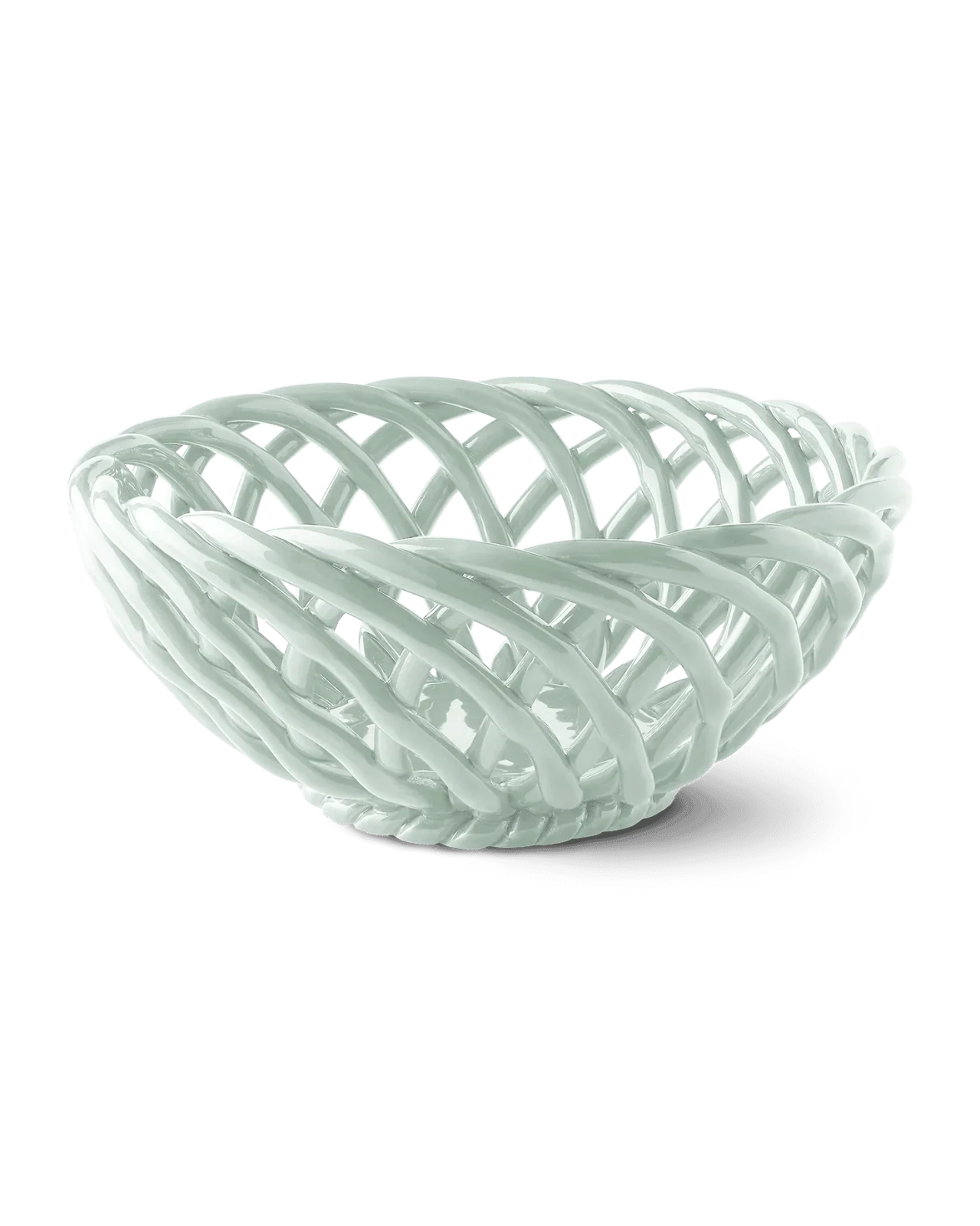 Octaevo - SICILIA Obstkorb (⌀ 25 cm) Light Mint - ROSA ECK Concept Store