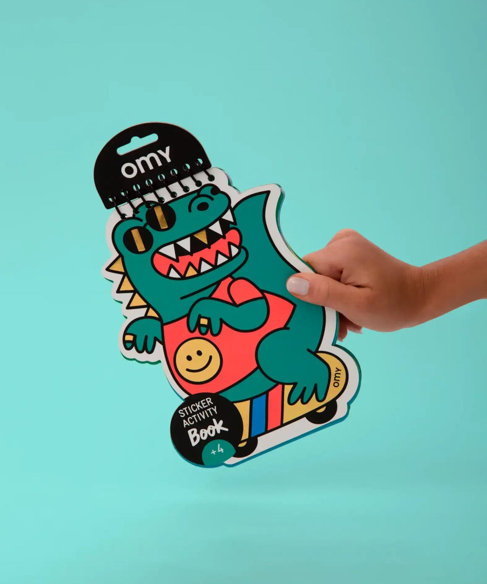 OMY - DINOS Sticker - Aktivitätsbuch - Sticker - ROSA ECK Concept Store