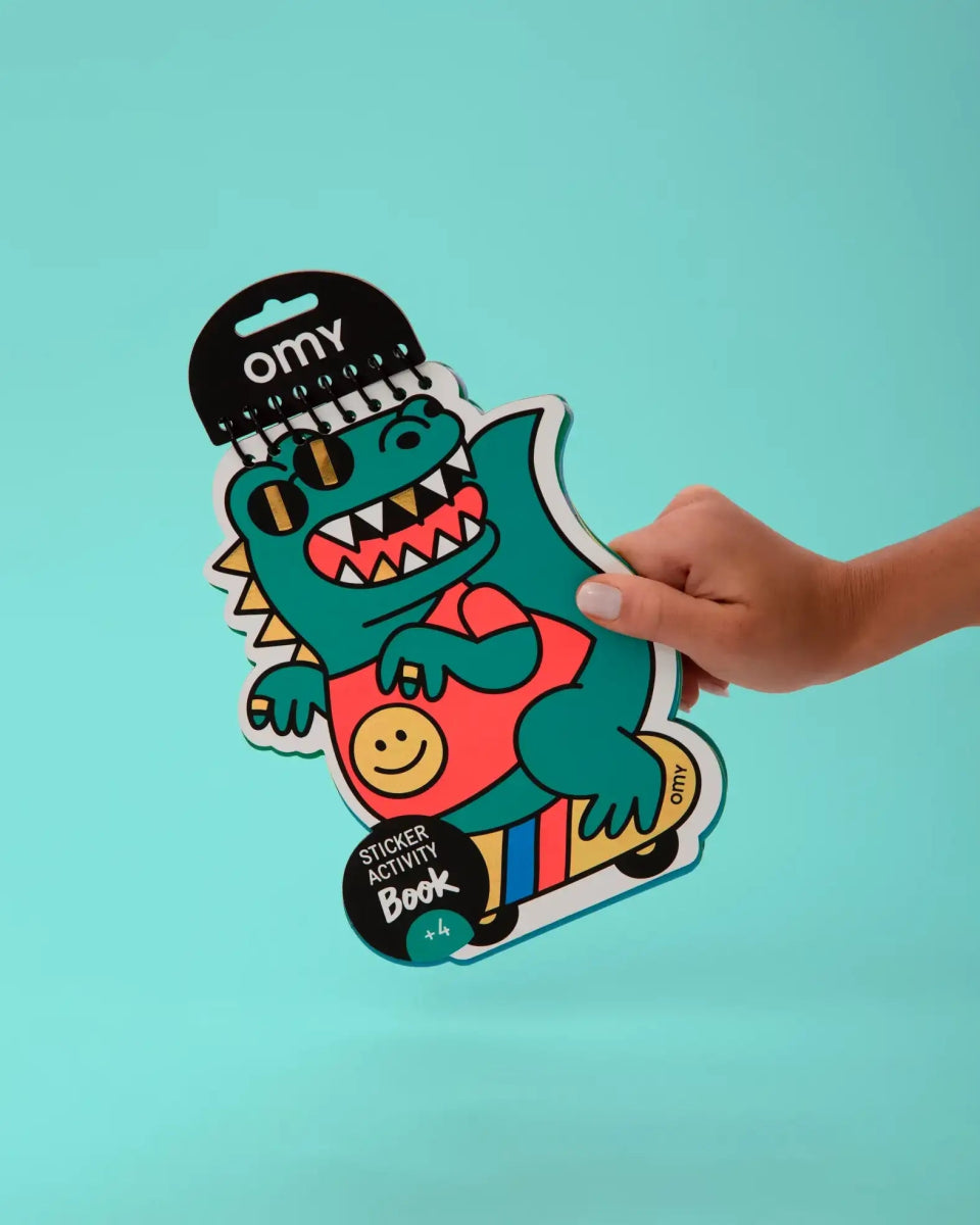 OMY - DINOS Sticker - Aktivitätsbuch - Sticker - ROSA ECK Concept Store