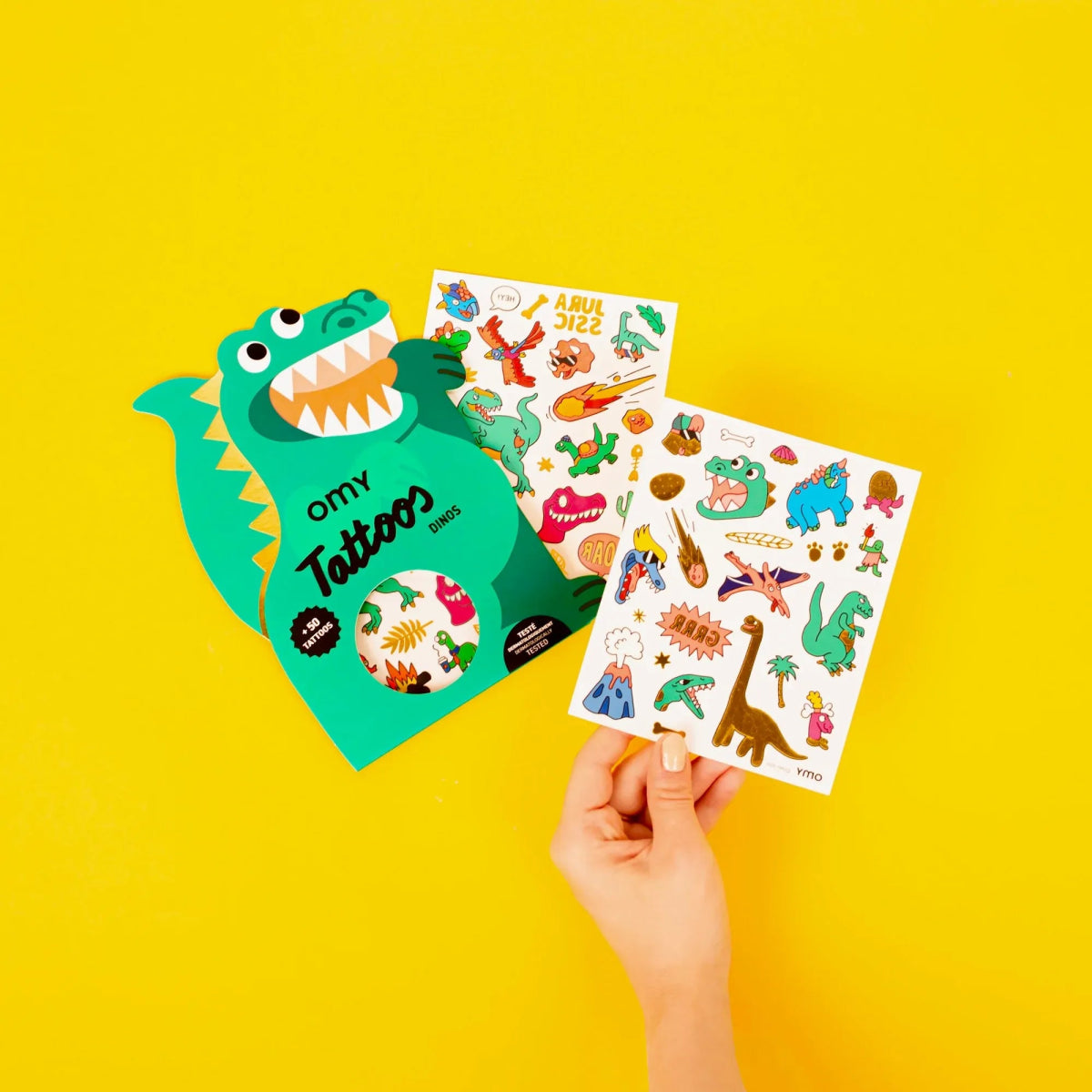 OMY - Kinder - Tattoos • Dinos - Kindertattoos - ROSA ECK Concept Store