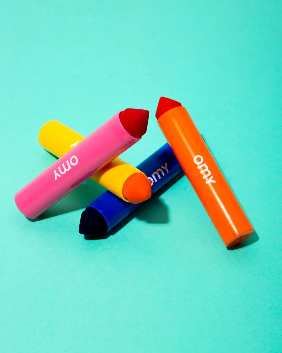 OMY - Mehrfarbige Filzstifte (9er - Set) • Jumbo - Filzstift - ROSA ECK Concept Store