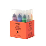 OMY - Mehrfarbige Filzstifte (9er - Set) • Jumbo - Filzstift - ROSA ECK Concept Store