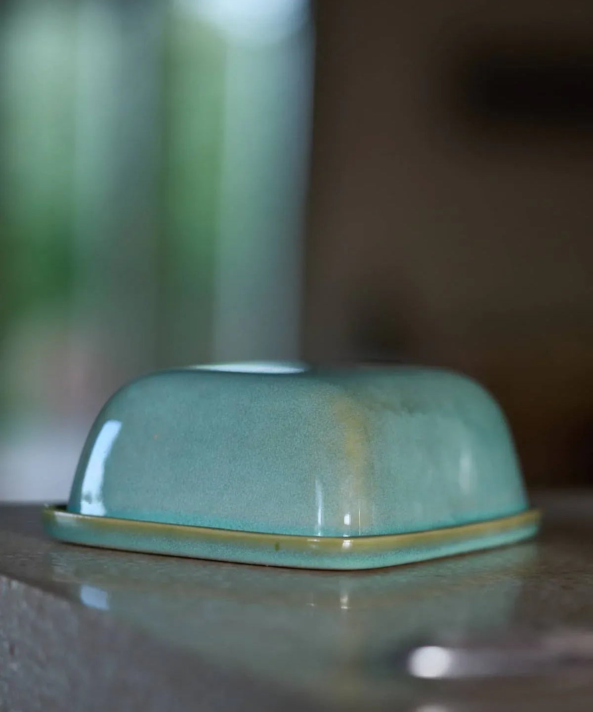 onomao - MANTEIGA Butterdose • Türkis - Butterdose - ROSA ECK