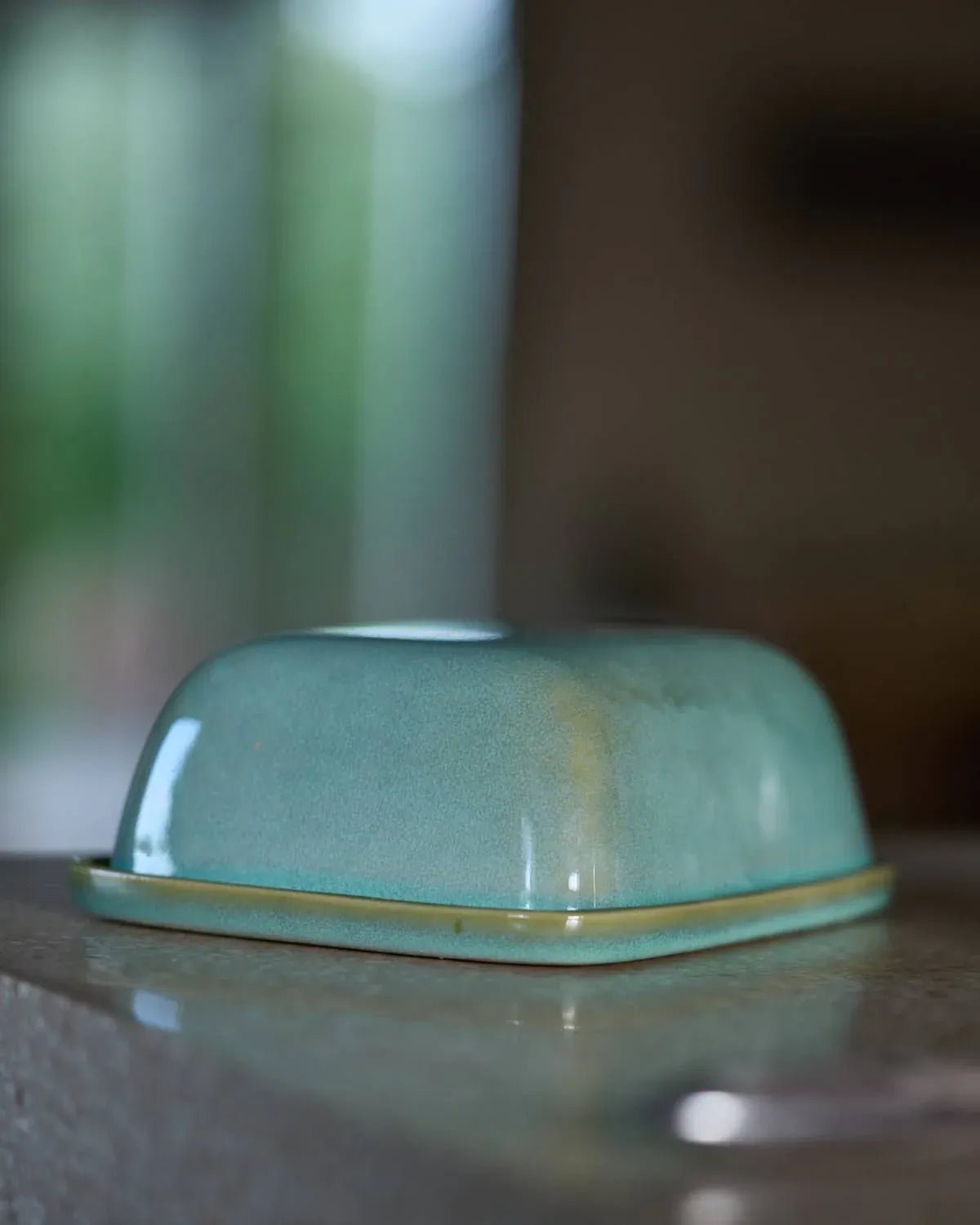 onomao - MANTEIGA Butterdose • Türkis - Butterdose - ROSA ECK