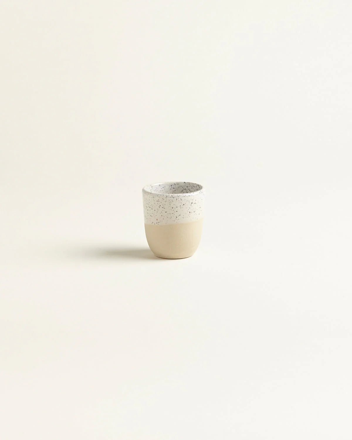 onomao - TRADITIONELL Espressobecher Sand Dipped - ROSA ECK