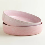onomao - TRADITIONELL Große Schale (⌀ 30 cm) Rosé Vollfarben - ROSA ECK - Rosa, Schüssel,