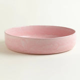 onomao - TRADITIONELL Große Schale (⌀ 30 cm) Rosé Vollfarben - ROSA ECK - Rosa, Schüssel,