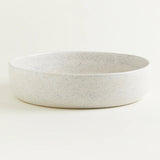 onomao - TRADITIONELL Große Schale (⌀ 30 cm) Sand - ROSA ECK - Schüssel, Weiß,