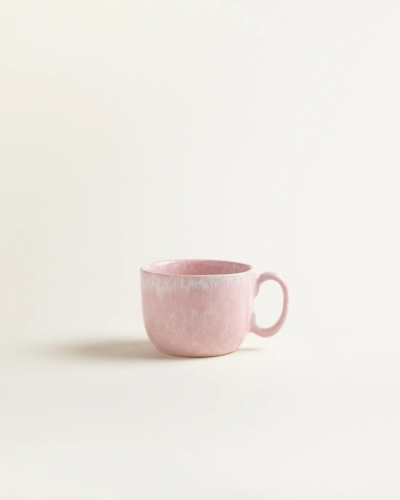 onomao - TRADITIONELL Große Tasse (550 ml) • Rosa - Kaffee - und Teetasse - ROSA ECK