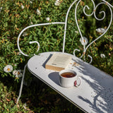 onomao - TRADITIONELL Große Tasse (550 ml) Sand - ROSA ECK - Beige, Weiß,