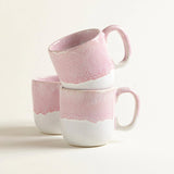 onomao - TRADITIONELL Kleine Tasse (350 ml) Rosé Dipped - ROSA ECK - , ,