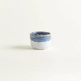 onomao - TRADITIONELL Kleiner Becher (150 ml) • Graublau Dipped - Kaffee - und Teetasse - ROSA ECK Concept Store