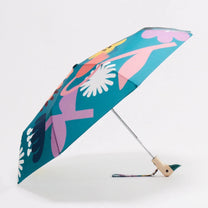 Original Duckhead - Regenschirm mit Entenkopf • Bloom Blue - ROSA ECK