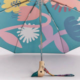 Original Duckhead - Regenschirm mit Entenkopf • Bloom Blue - ROSA ECK