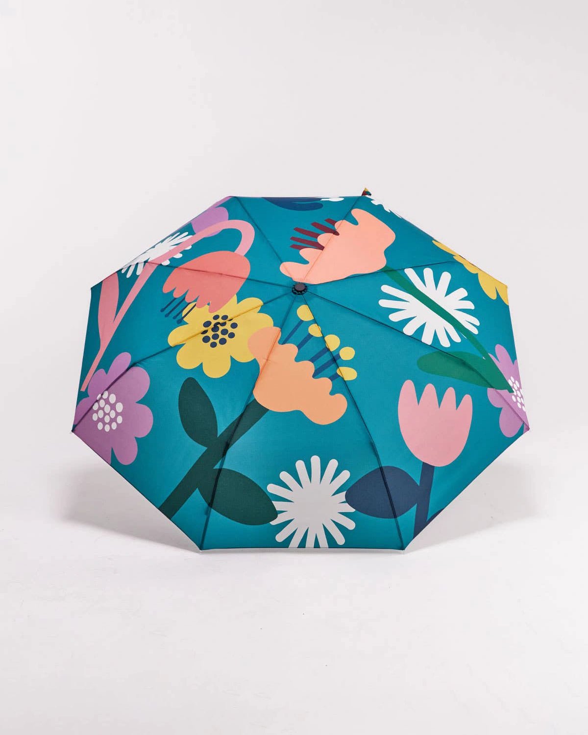 Original Duckhead - Regenschirm mit Entenkopf • Bloom Blue - ROSA ECK