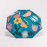 Original Duckhead - Regenschirm mit Entenkopf • Bloom Blue - ROSA ECK