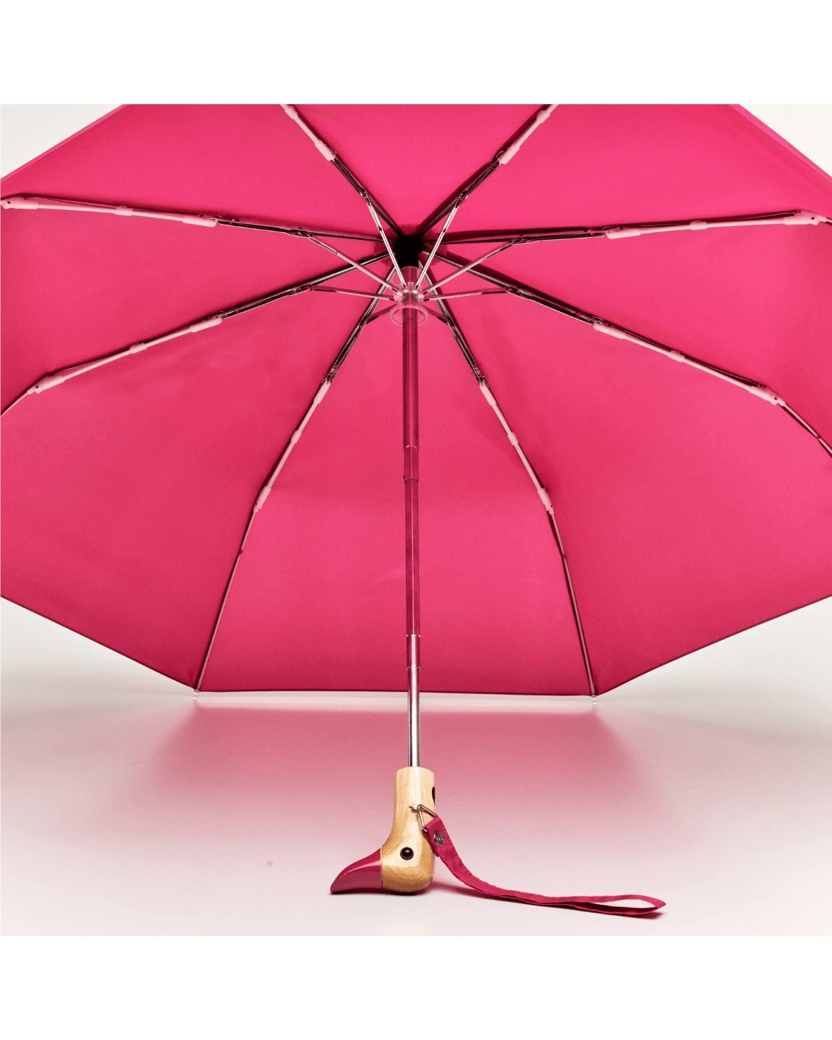 Original Duckhead - Regenschirm mit Entenkopf • Bonbon Fuchsia - ROSA ECK
