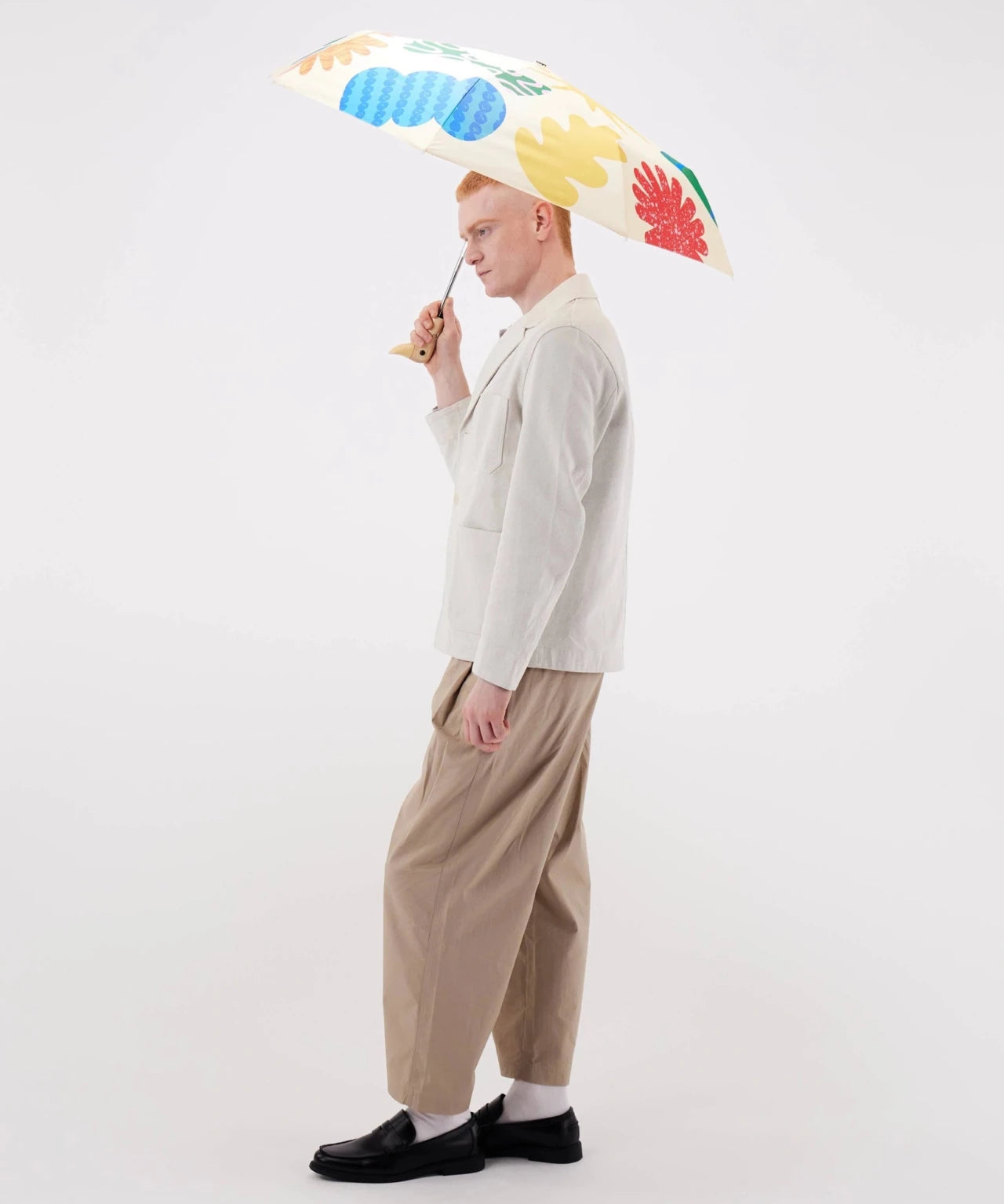 Original Duckhead - Regenschirm mit Entenkopf • Deli - ROSA ECK