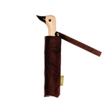 Original Duckhead - Regenschirm mit Entenkopf • Espresso Brown - ROSA ECK