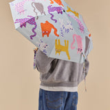 Original Duckhead - Regenschirm mit Entenkopf • Ice Arty Cats - Regenschirm - ROSA ECK