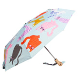 Original Duckhead - Regenschirm mit Entenkopf • Ice Arty Cats - Regenschirm - ROSA ECK