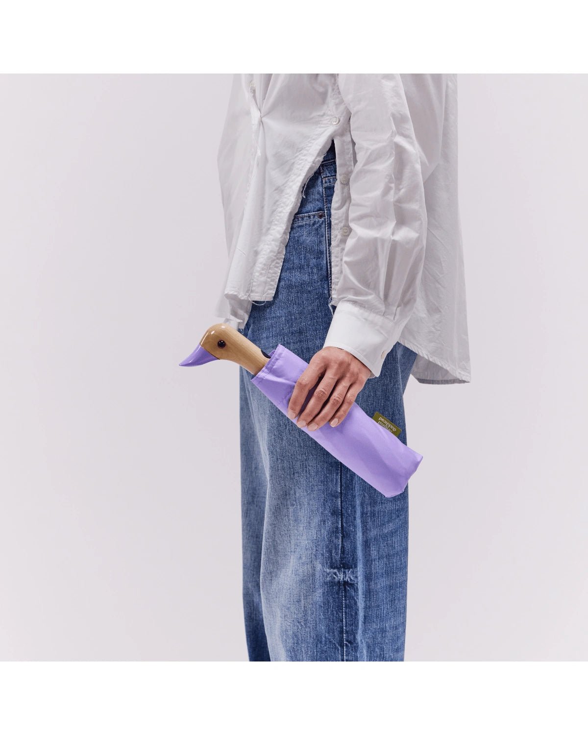 Original Duckhead - Regenschirm mit Entenkopf • Lilac - ROSA ECK