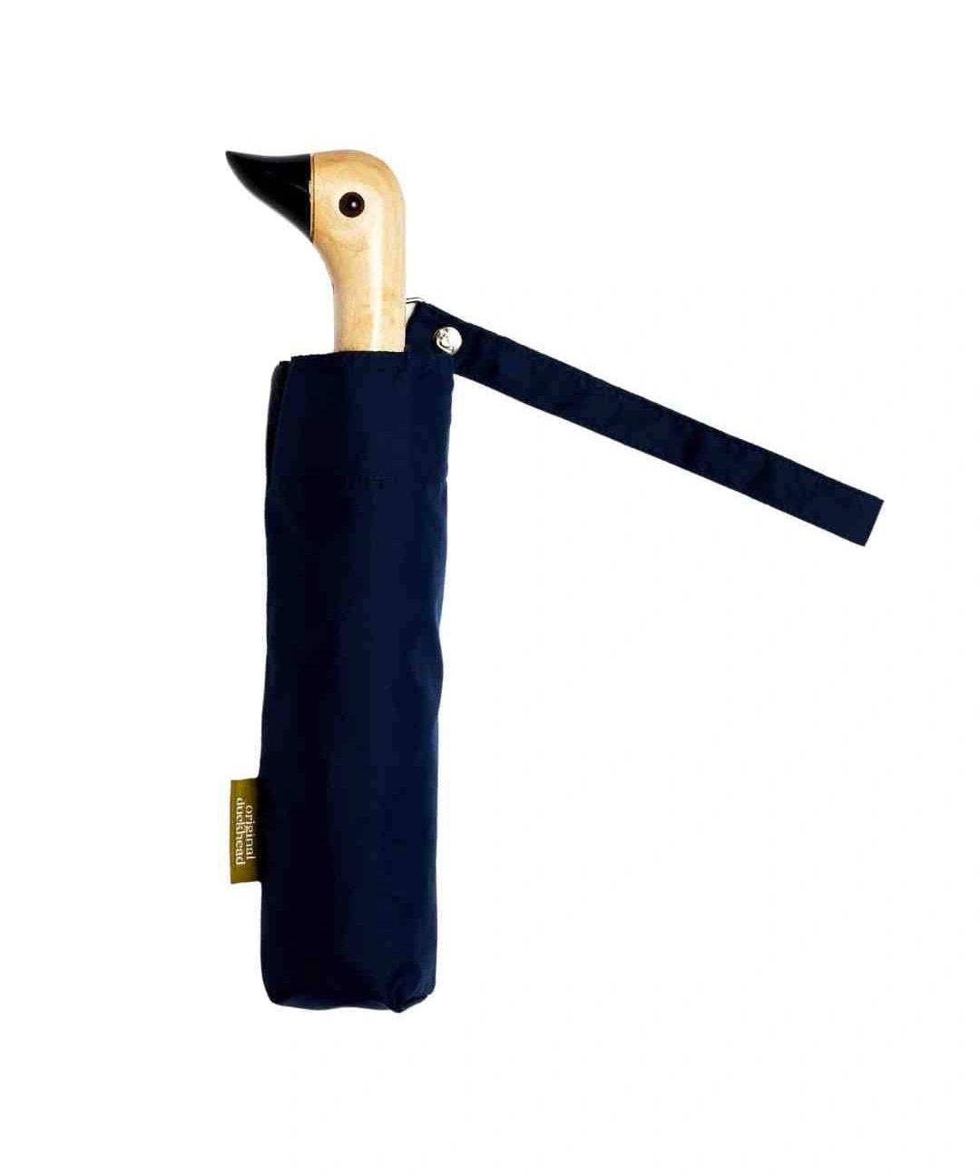 Original Duckhead - Regenschirm mit Entenkopf • Navy - ROSA ECK