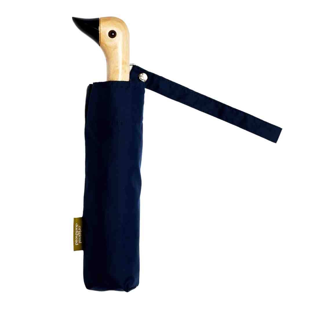 Original Duckhead - Regenschirm mit Entenkopf • Navy - Regenschirm - ROSA ECK Concept Store
