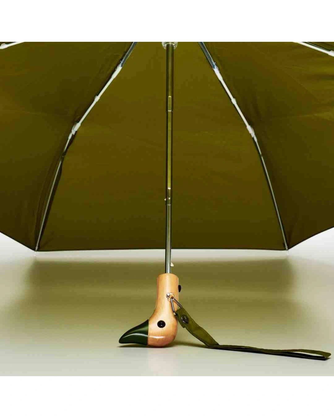 Original Duckhead - Regenschirm mit Entenkopf • Olive - ROSA ECK