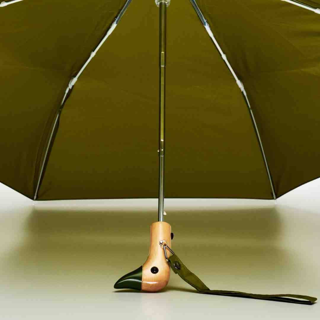 Original Duckhead - Regenschirm mit Entenkopf • Olive - Regenschirm - ROSA ECK Concept Store