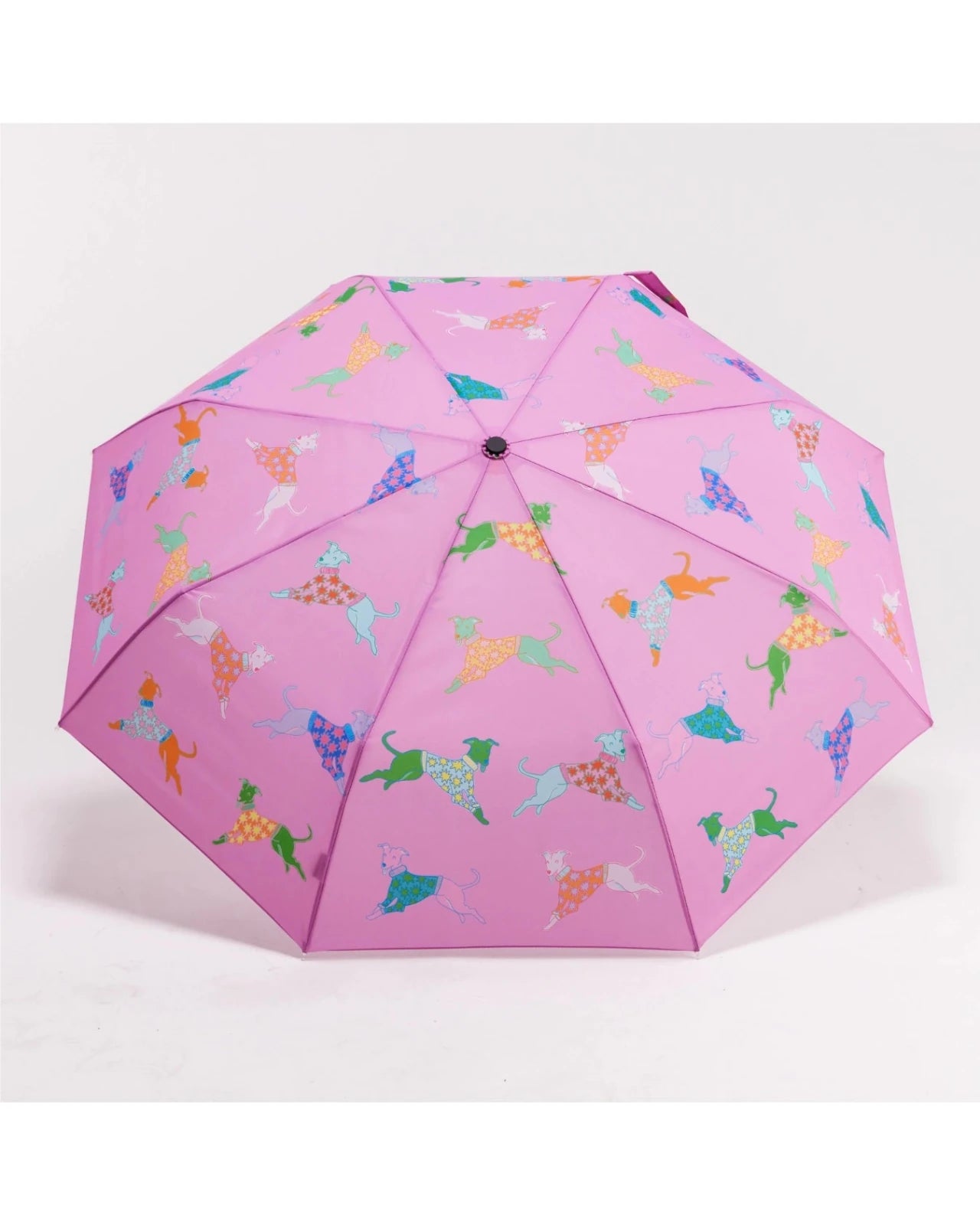 Original Duckhead - Regenschirm mit Entenkopf • Pink Whippet - ROSA ECK