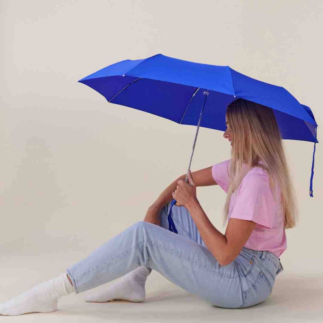 Original Duckhead - Regenschirm mit Entenkopf • Royal Blue - Regenschirm - ROSA ECK Concept Store
