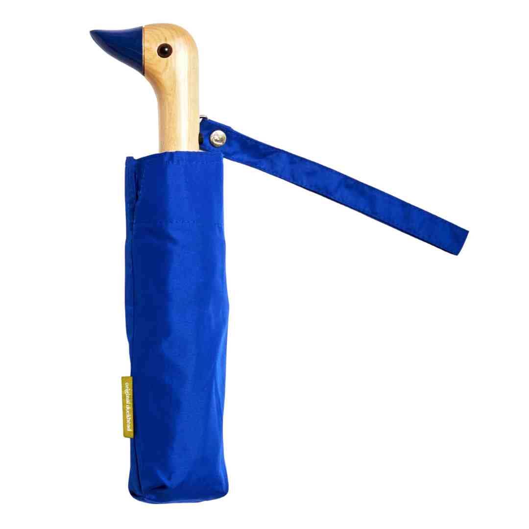 Original Duckhead - Regenschirm mit Entenkopf • Royal Blue - Regenschirm - ROSA ECK Concept Store