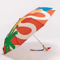Original Duckhead - Regenschirm mit Entenkopf • Salsa Red - ROSA ECK