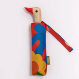 Original Duckhead - Regenschirm mit Entenkopf • Salsa Red - ROSA ECK