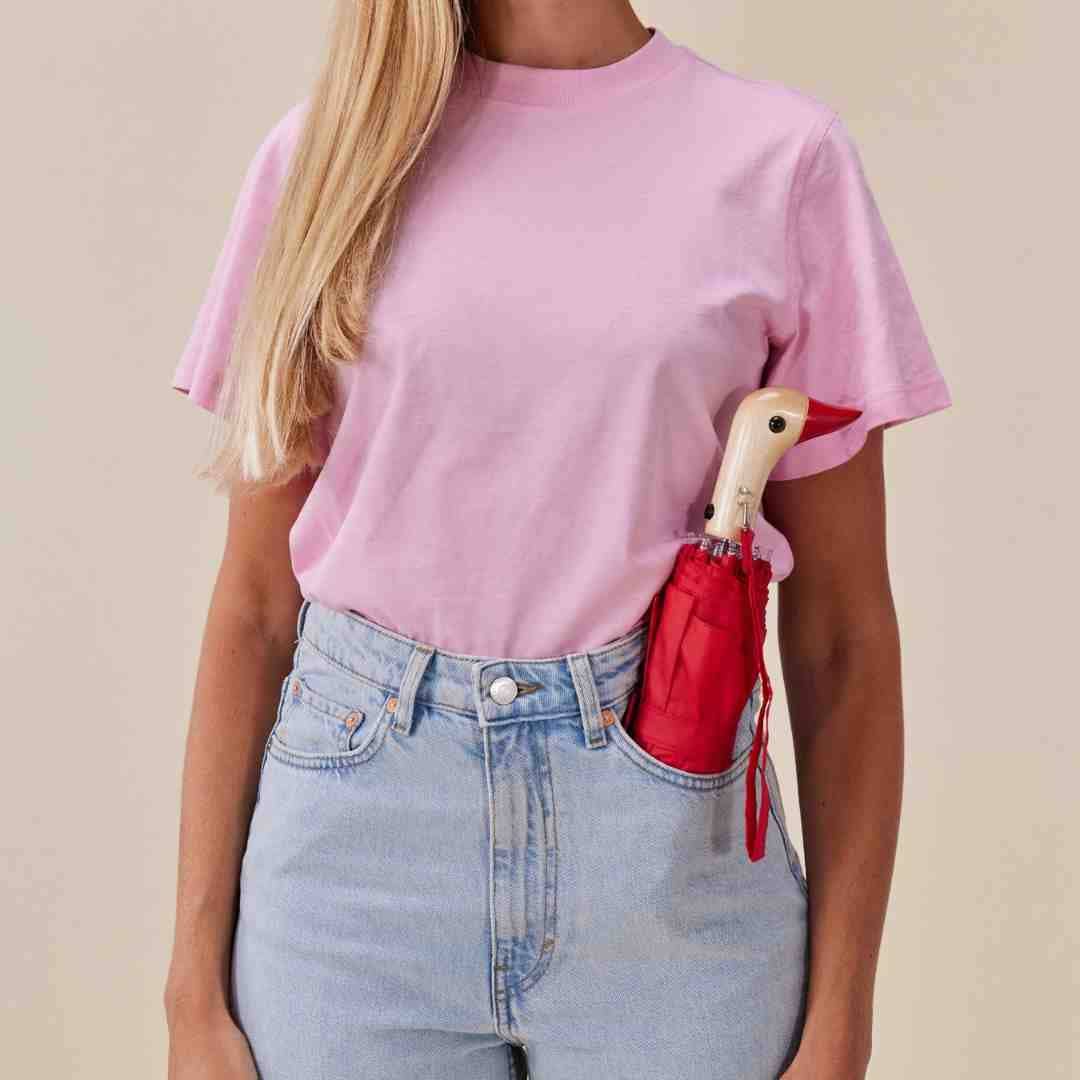 Original Duckhead - Regenschirm mit Entenkopf • Tomato Red - Regenschirm - ROSA ECK Concept Store