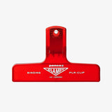 Penco - CLAMPY Große Papierklammer • Clear Red - ROSA ECK