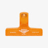 Penco - CLAMPY Große Papierklammer • Glitter Orange - ROSA ECK