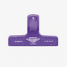 Penco - CLAMPY Große Papierklammer • Glitter Purple - ROSA ECK