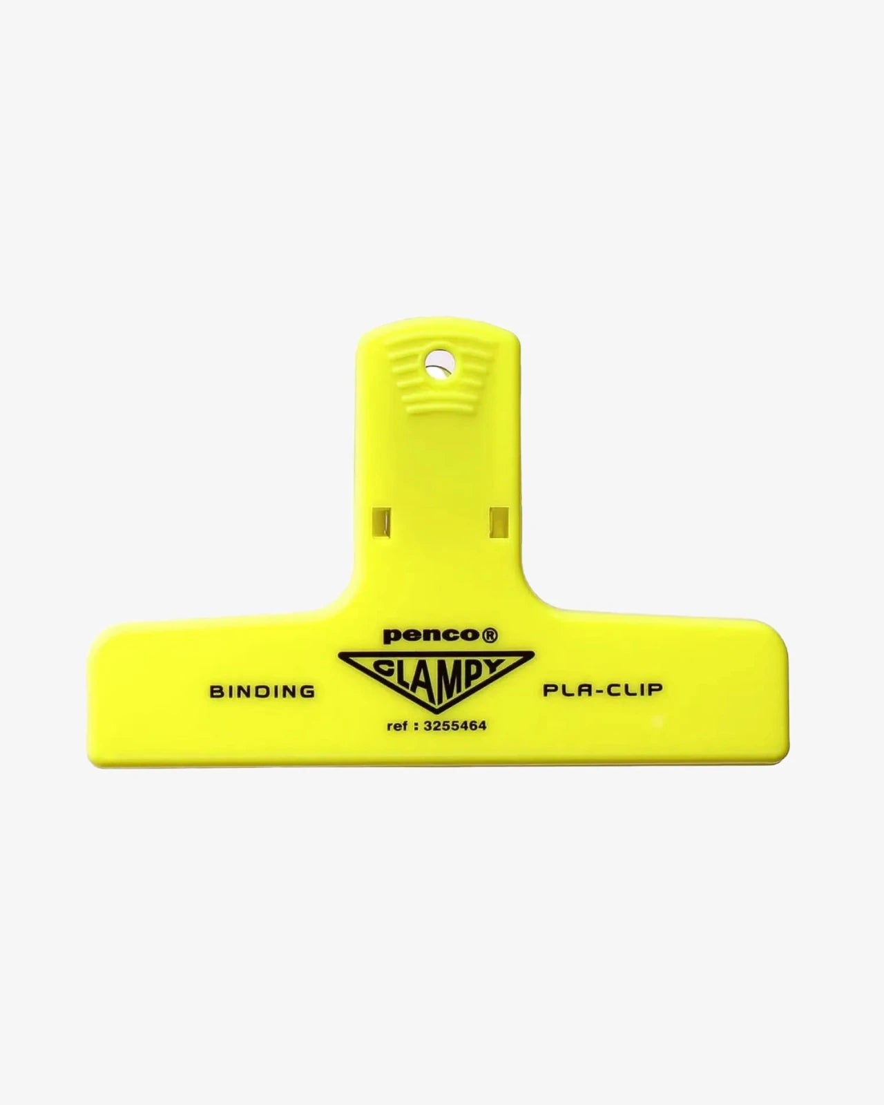 Penco - CLAMPY Große Papierklammer • Neon Yellow - ROSA ECK