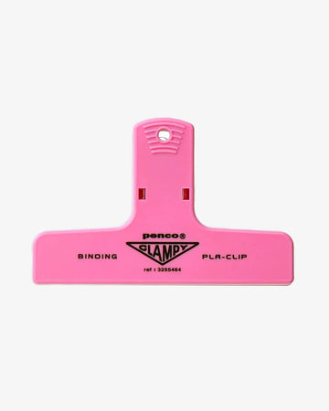 Penco - CLAMPY Große Papierklammer • Pink - ROSA ECK